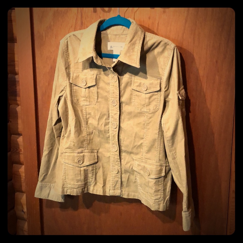 Corduroy blazer
